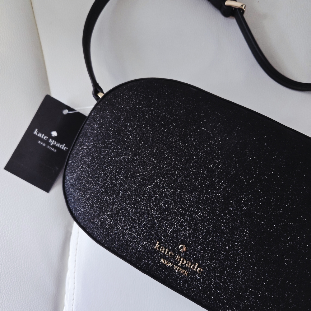 NEW Kate Spade Black Bag Crossbody New With Tags 1.77"Wx5"Hx8.15"D Retail 299.00 - Picture 3 of 7